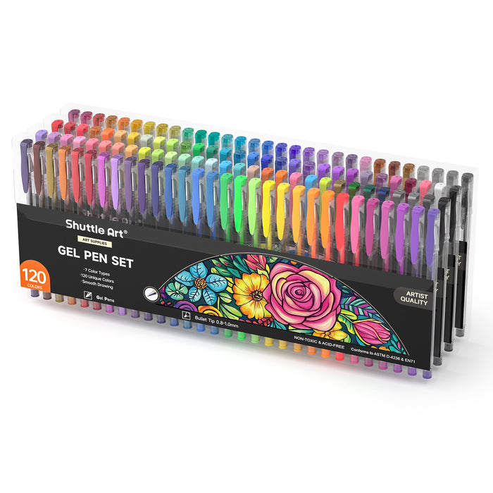 Unique Colors Gel Pens - Set of 120