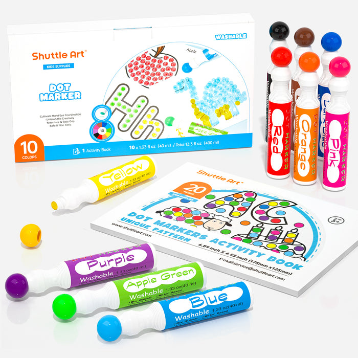 Dot Markers - Set of 10