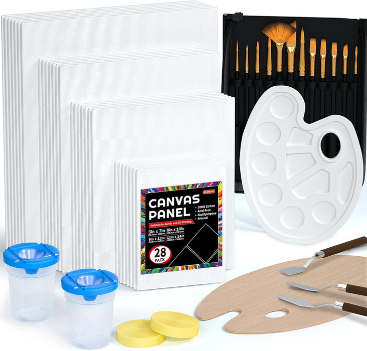 Canvas Painting Kit-Set of 50