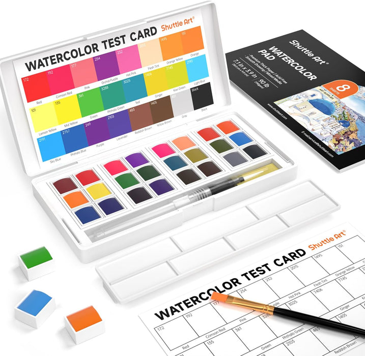 Watercolor Paint - Set of 24