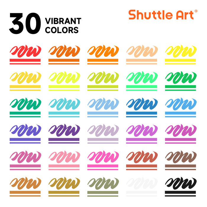 Liquid Chalk Markers - Set of 30