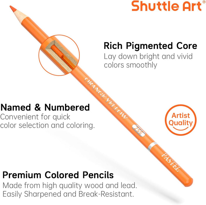 Professional Colored Pencils - Set of 260