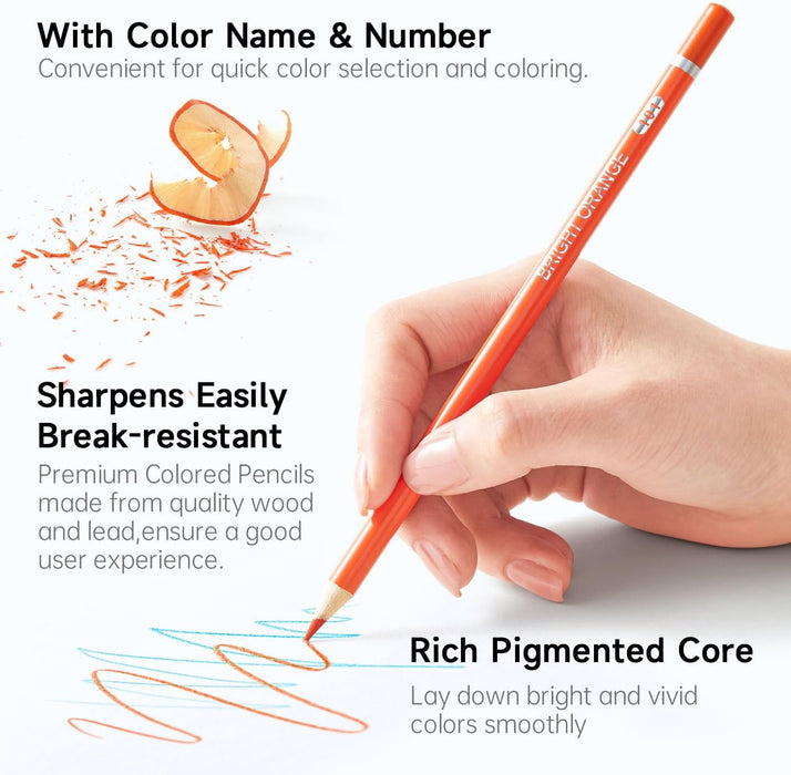 Colored Pencils - Set of 180