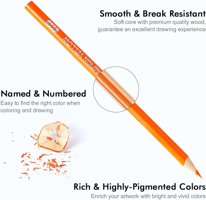 Colored Pencils - Set of 172