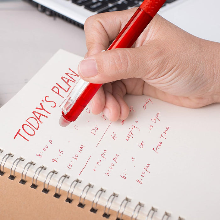 Erasable Gel Pens - Set of 15 Red