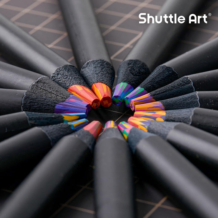 Colored Pencils, Rainbow Colors - Set of 12x2