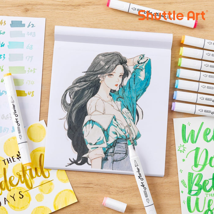 Marker Pad, 8.3”x7.67” - Set of 50 Sheets