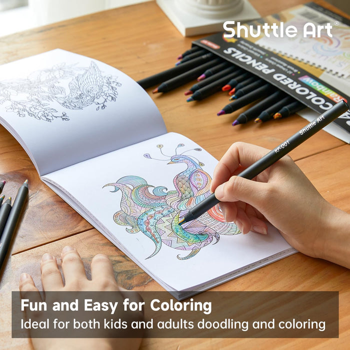 Colored Pencils, Rainbow Colors - Set of 12x2