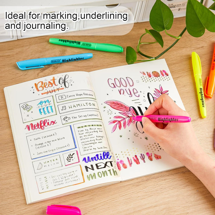 Highlighters Assorted Colors, 6 Colors - Set of 216