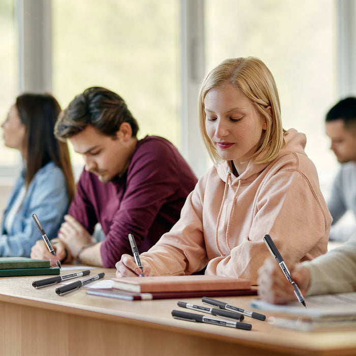 Black RollerBall Pens - Set of 50