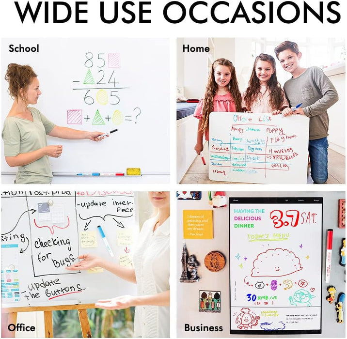 Dry Erase Markers, 15 Colors - Set of 60