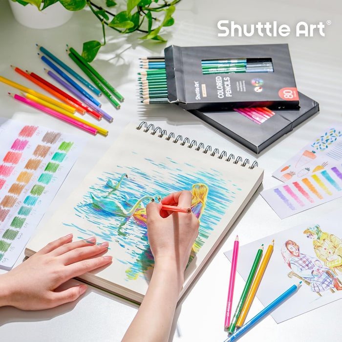 Colored Pencils - Set of 80
