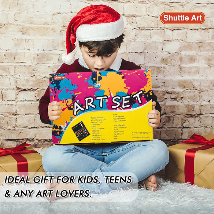 Artist Professional Tool, Deluxe Art Set - 118 Pieces