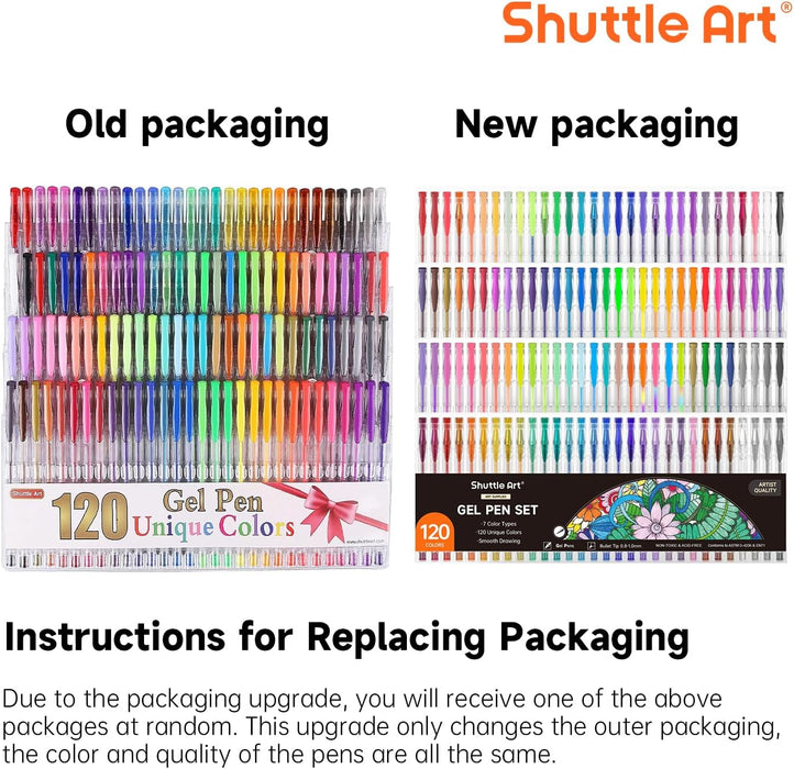 Unique Colors Gel Pens - Set of 120