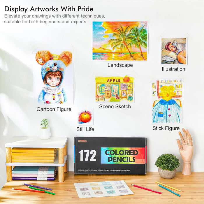 Colored Pencils - Set of 172