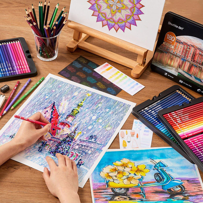 Colored Pencils - Set of 180