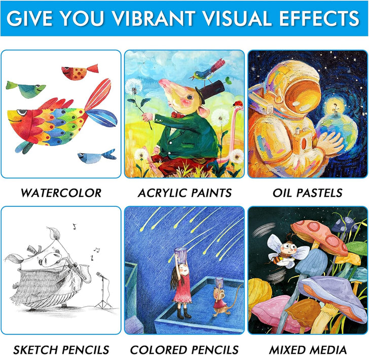 Artist Professional Tool, Deluxe Art Set - 118 Pieces