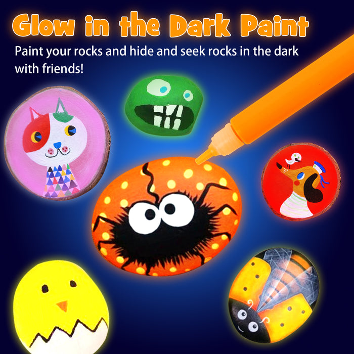 Rock Painting Kit - Holiday Set