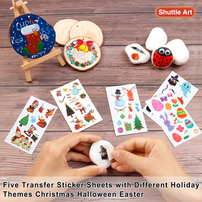 Rock Painting Kit - Holiday Set