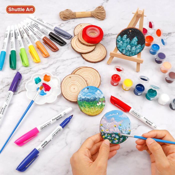 Wood Slices Kit - Set of 35