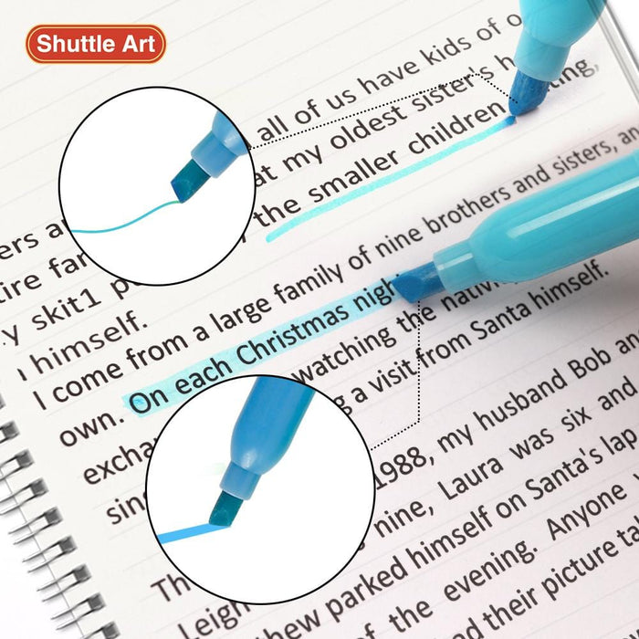 Highlighter Markers,10 bright colors -  Set of 30