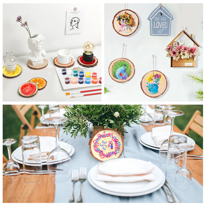 Wood Slices Kit - Set of 70