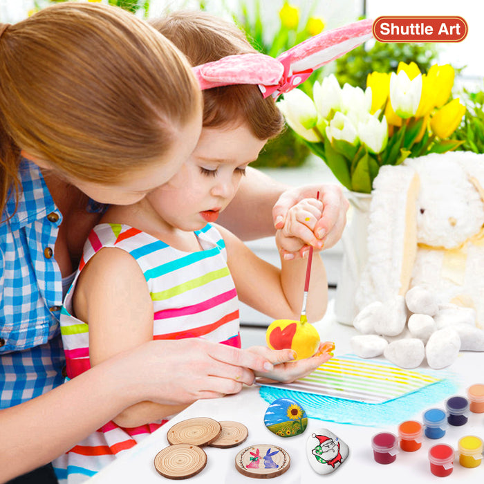 Rock Painting Kit - Holiday Set