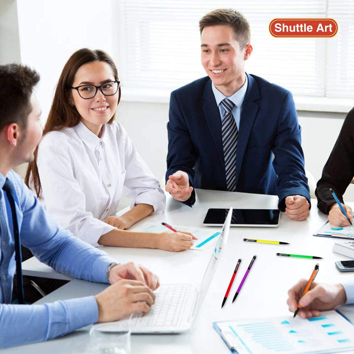 Mechanical Pencils, 6 Barrel Colors - Set of 84