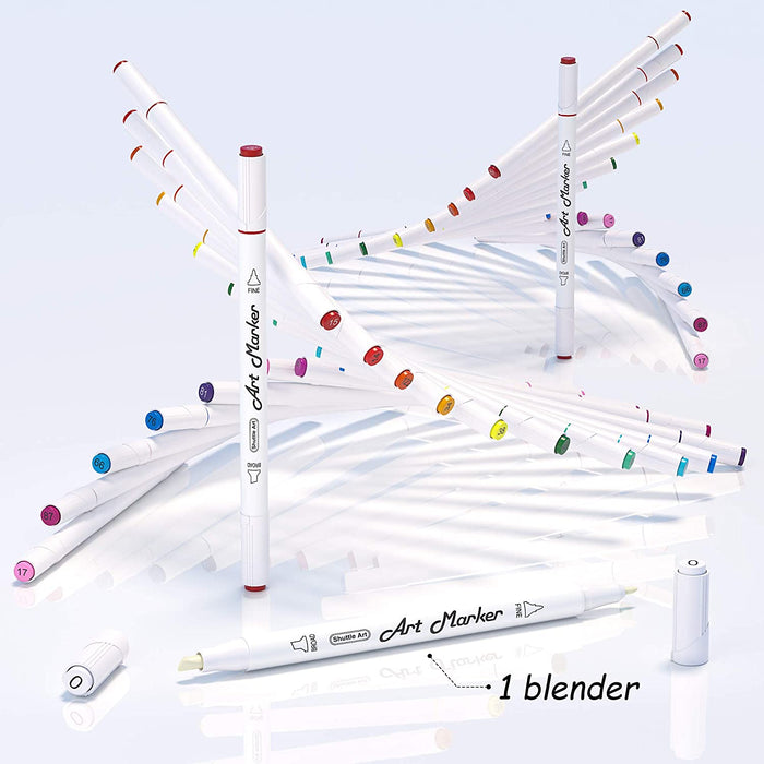 Dual Tip Art Markers - Set of 61