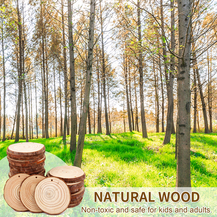 Wood Slices Kit - Set of 70