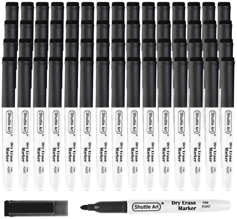Black Dry Erase Markers - Set of 60