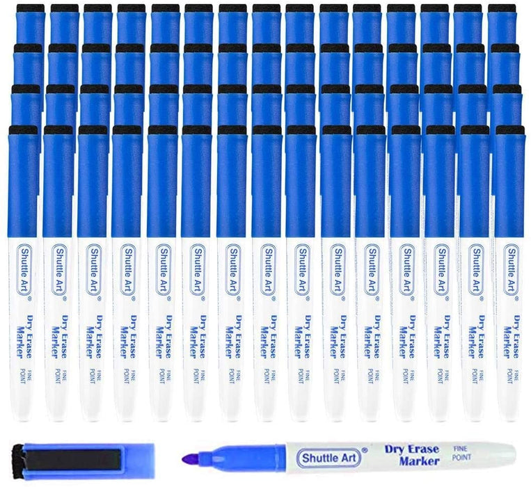 Blue Dry Erase Markers - Set of 60