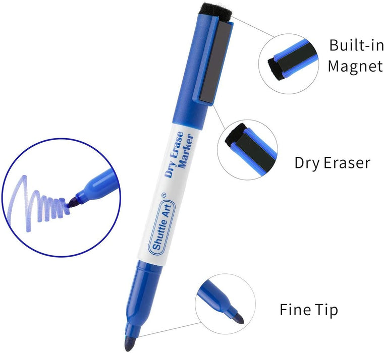 Blue Dry Erase Markers - Set of 60