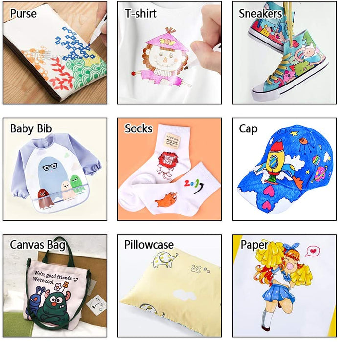 Fabric Markers - Set of 28