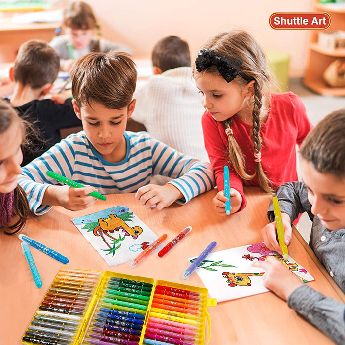 Gel Crayons - Set of 48