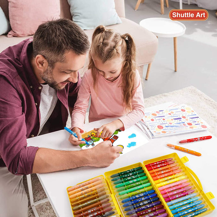 Gel Crayons - Set of 48