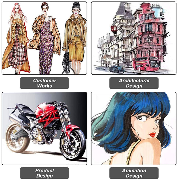 Dual Tip Art Markers - Set of 101