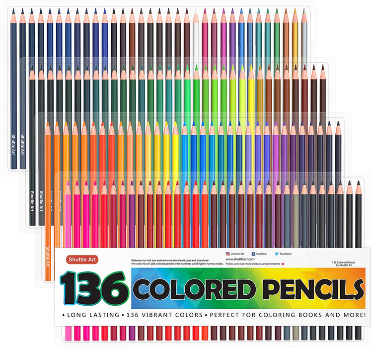 Colored Pencils - Set of 136