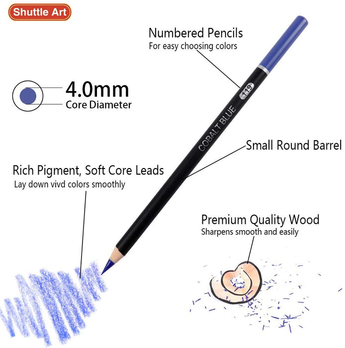 shuttle art colored pencils