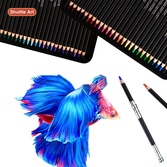 shuttle art colored pencils