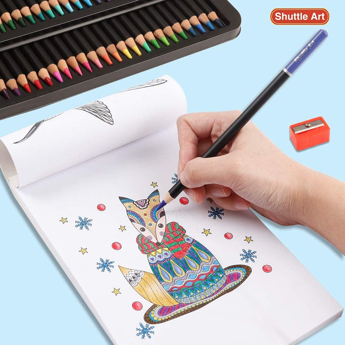 shuttle art colored pencils