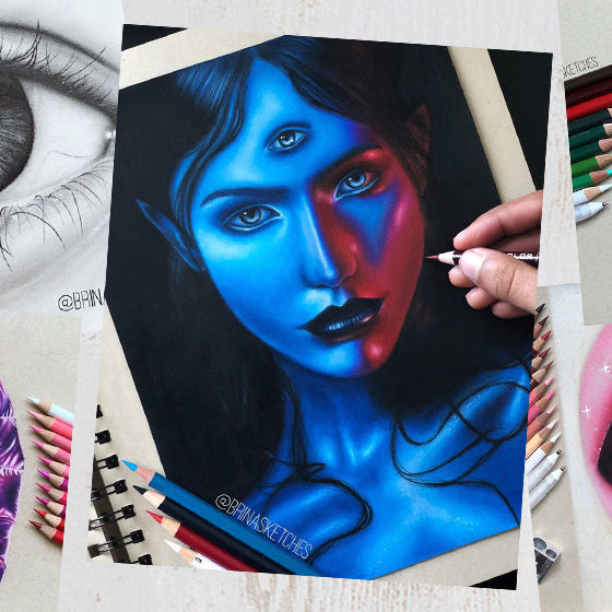 5 Things about Color Pencil Sketching with Brina