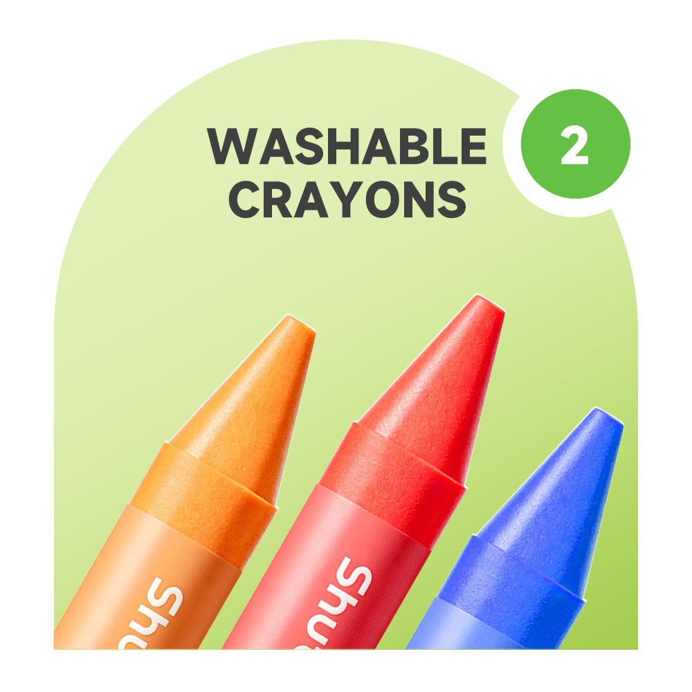 Washable Crayons & Paint Sticks