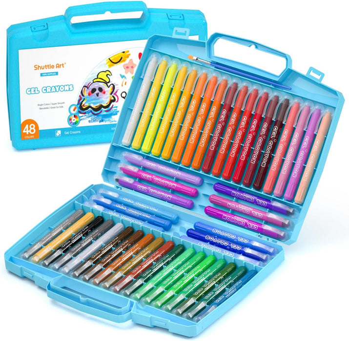 Gel Crayons - Set of 48