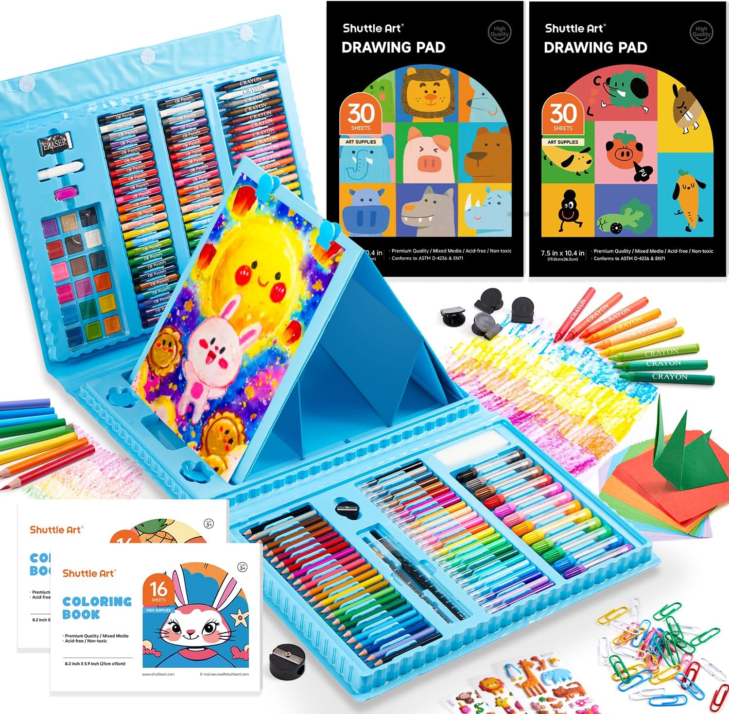 Kids Art Set - 335 Piece Pack — Shuttle Art