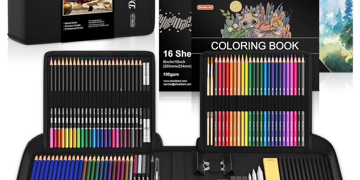 Drawing Kit - Set of 116 PCS — Shuttle Art