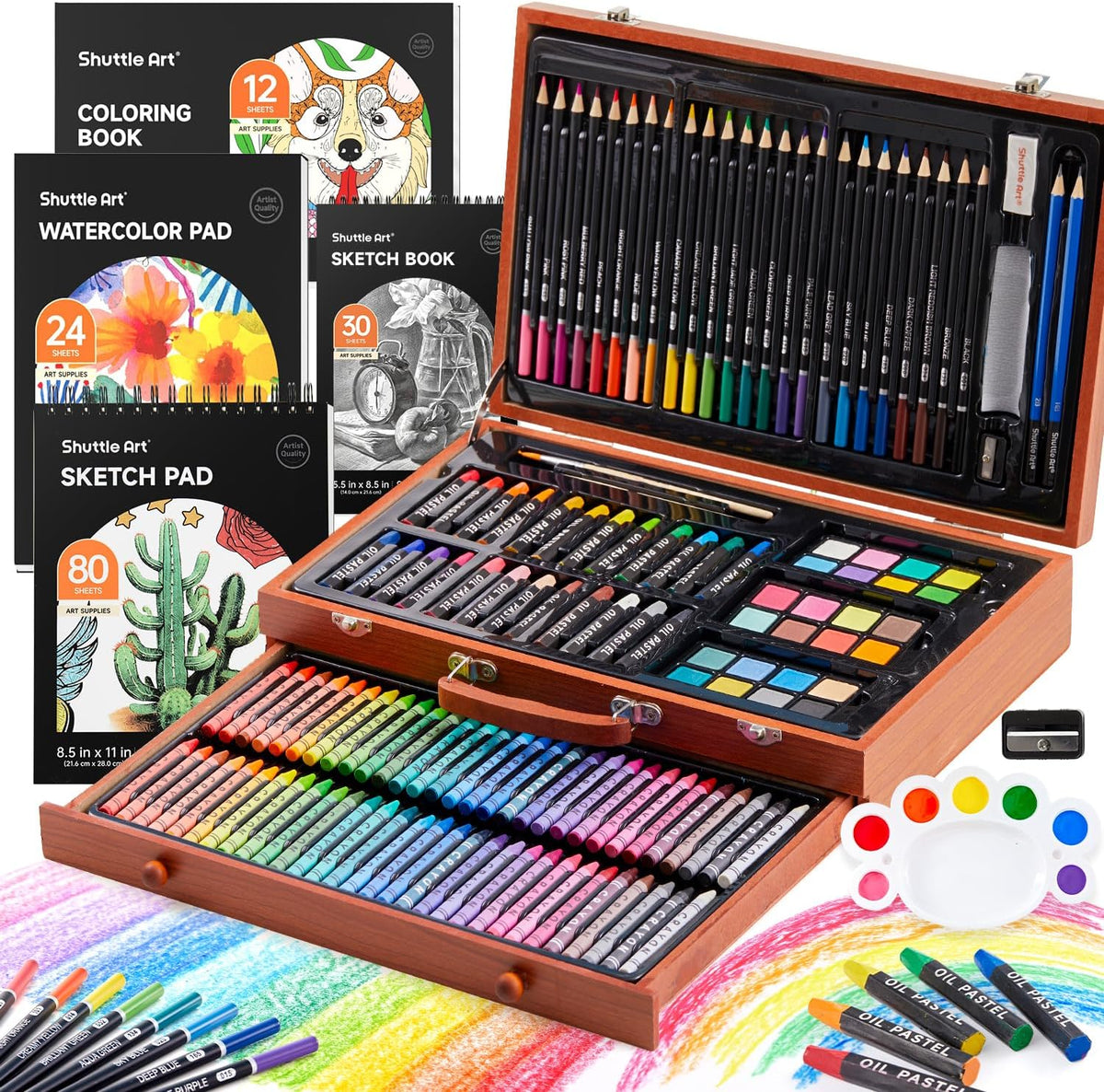 Artist Professional Tool, Deluxe Art Set - 149 Pieces — Shuttle Art