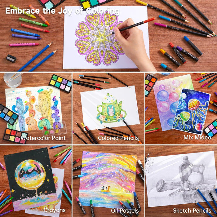 Artist Professional Tool, Deluxe Art Set - 149 Pieces