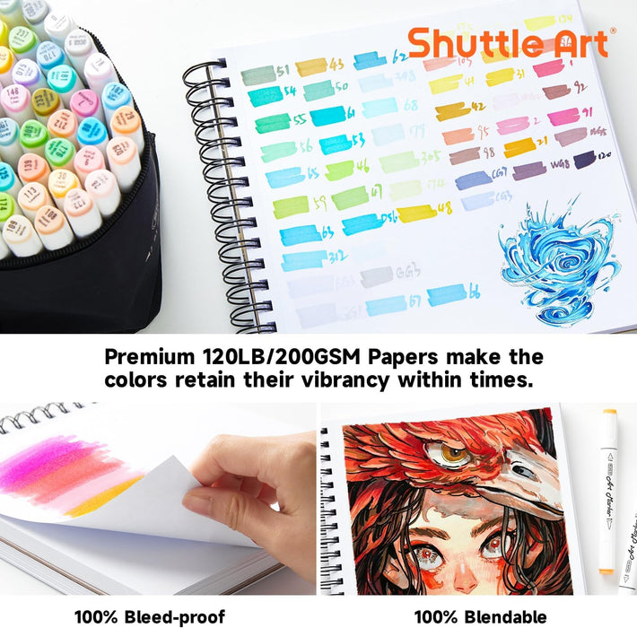 Copic Marker Pad Best Cardstock For Alcohol Markers Ohuhu