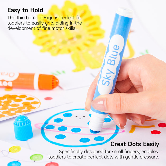 Dot Markers with Free Activity Book -Set of  26